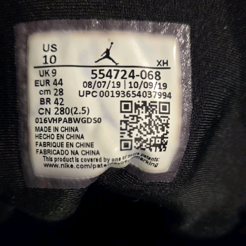 Jordan 1 Retro OG High Royal Men's US Size 10 (EUC) - Picture 14 of 15